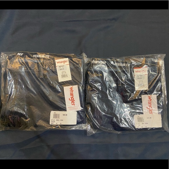 Men’s Wrangler regular fit jeans - Picture 2 of 4